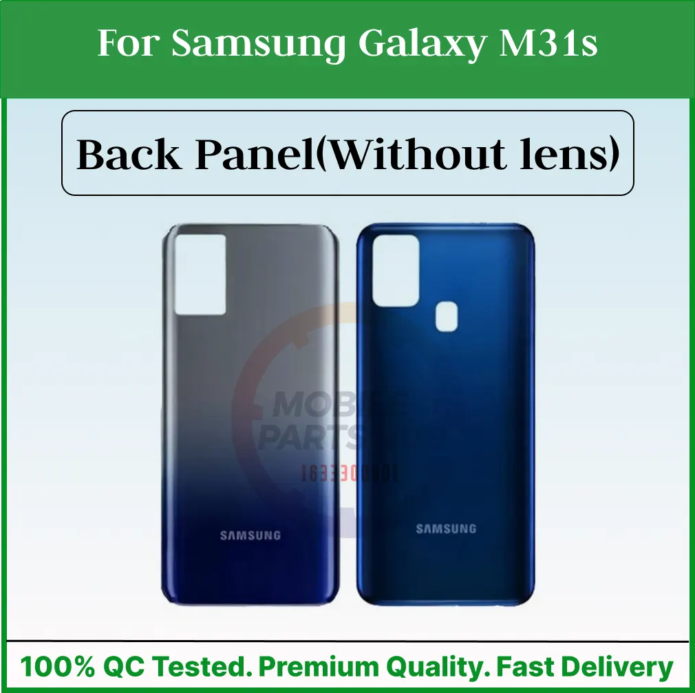 For Samsung Galaxy M31s Back Panel/Backshell/ Casing With Logo-All Colors Available Back Panels & Housings Price in Bangladesh - Mobile.com.bd