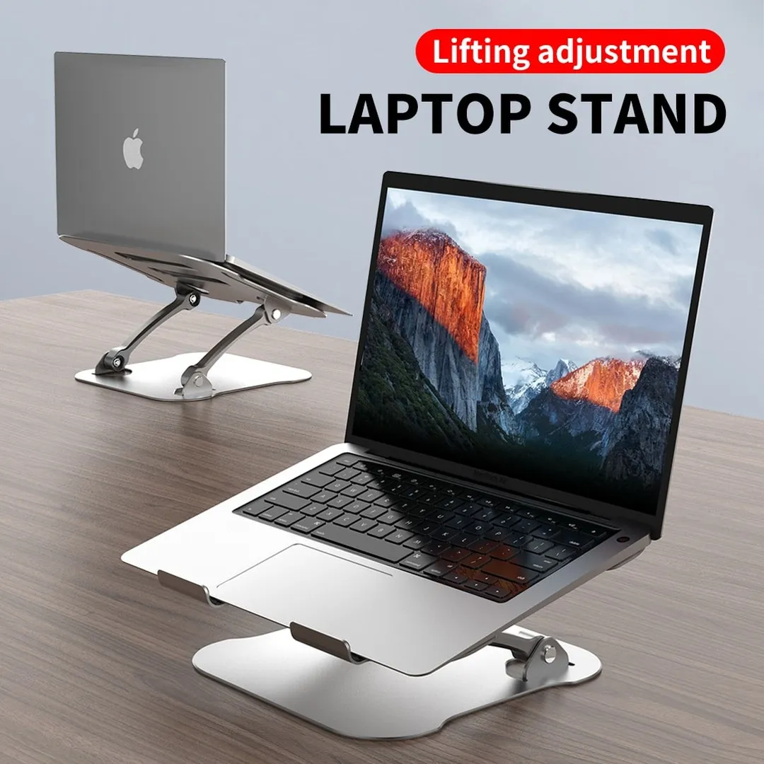 Universal Laptop Stand Aluminum Ergonomic Adjustable Notebook Stand - Price in Bangladesh