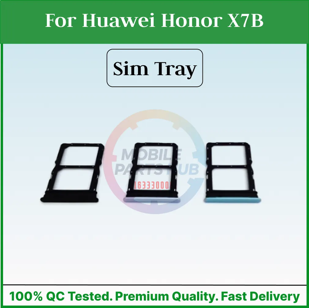 Huawei Honor X7B Sim Tray Micro SD Card Slot with Sim Ejector Pin Replacement Part - Price in Bangladesh