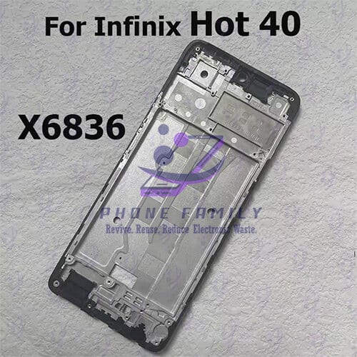 For Infinix Hot 40/40i Front LCD Frame Middle Chassis Housing - Price in Bangladesh
