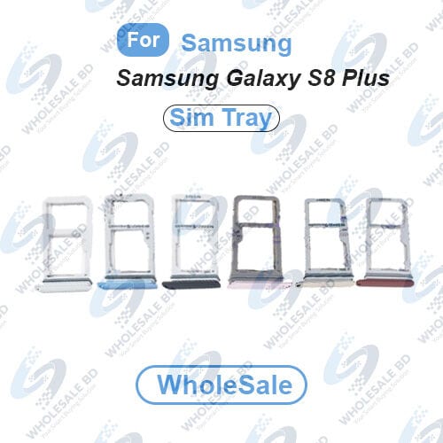 Samsung Galaxy S8 Plus SIM Tray Replacement Slot Holder Tray Holder Card Compatible Sim Tray Repair Parts - Price in Bangladesh