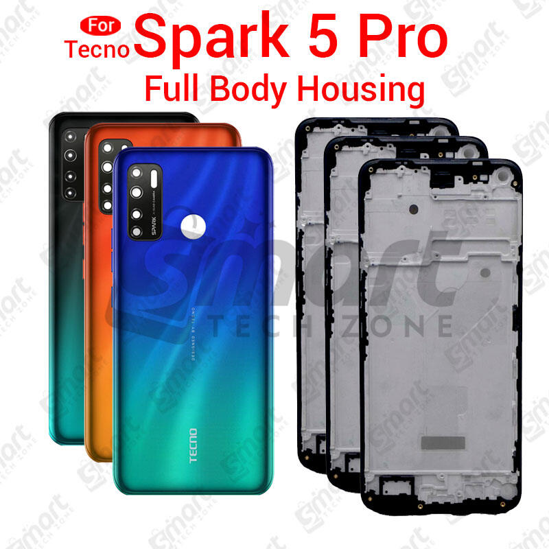 Tecno Full Body Housing For Tecno Spark 5 Pro Back Panels & Housings Price in Bangladesh - Mobile.com.bd