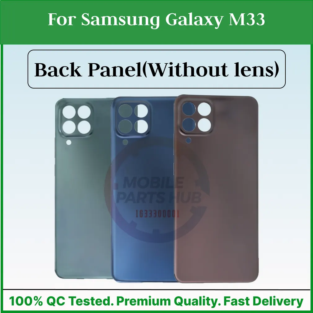 For Samsung Galaxy M33 Back Panel/Backshell/ Casing With Logo-All Colors Available Mobile Parts & Accessories Price in Bangladesh - Mobile.com.bd
