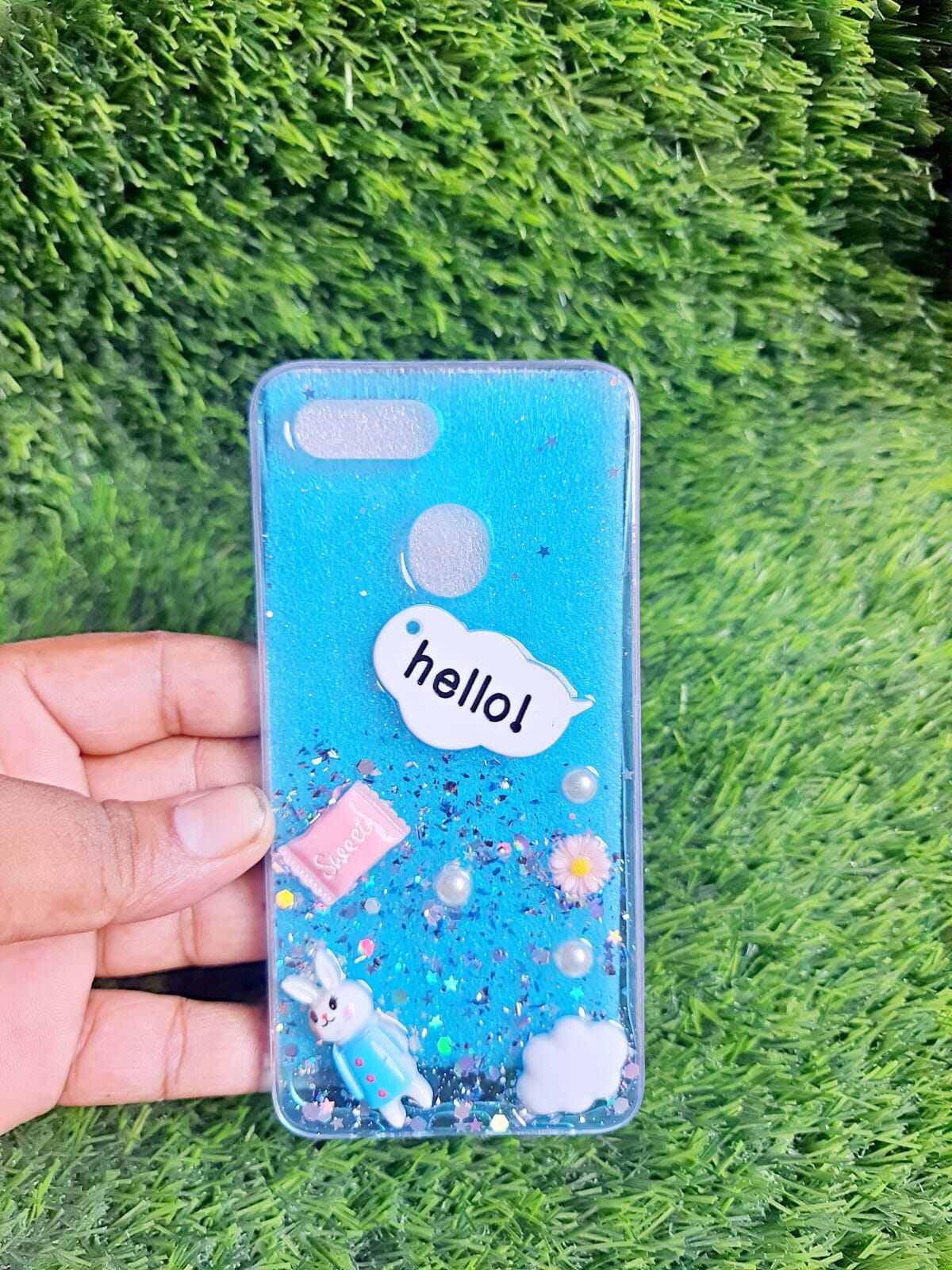 For Oppo A12/A5s/A7/F9/F9 PRO Mirror Card Girls Stylish Soft Bake Cover ,Doll, Hello Kitty Leadis Luxury Silicone Phone Case - Price in Bangladesh