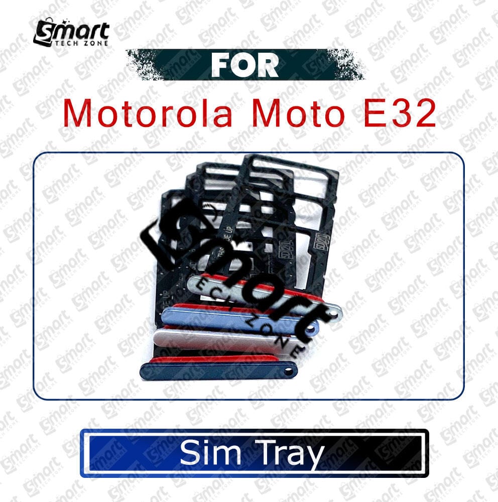 SIM Card Tray Holder For Motorola Moto E32 Sim Card Slot Reader Adapter Parts - Price in Bangladesh