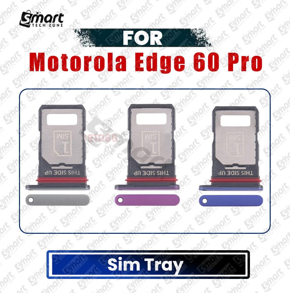 SIM Card Tray Holder For Motorola Edge 60 Pro Sim Card Slot Reader Adapter Parts - Price in Bangladesh
