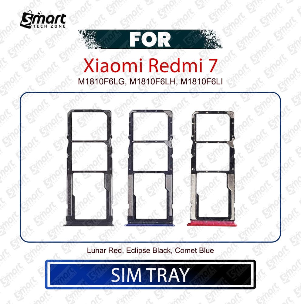 Dual Sim Slot Holder for Xiaomi Redmi 7 Sim Tray - Price in Bangladesh