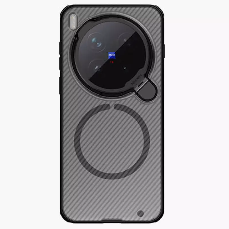 Nillkin Camshield Prop Magnetic Camera Protective Cover Case for Vivo X300 Pro – Transparent Black