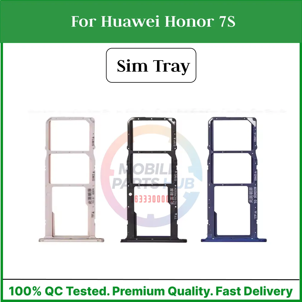 Huawei Honor 7S Sim Tray Micro SD Card Slot with Sim Ejector Pin Replacement Part Sim Trays & Ejector Pins Price in Bangladesh - Mobile.com.bd