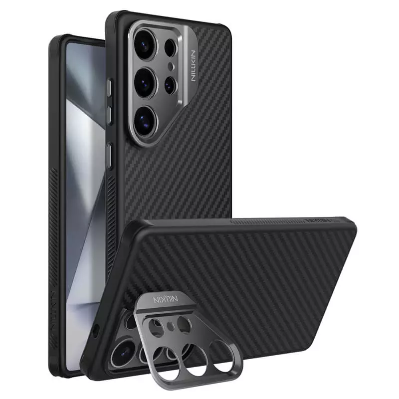 Nillkin CarboProp Magnetic MagSafe Fine Hole Version Aramid Fiber Armor Case for Samsung Galaxy S25 Ultra