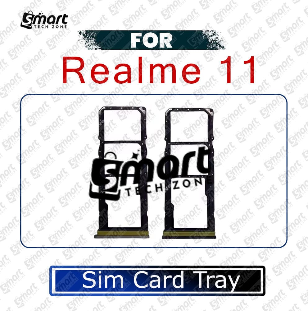 For Realme 11 Sim Tray Micro SD Card Slot with Sim Ejector Pin Replacement Parts - Price in Bangladesh