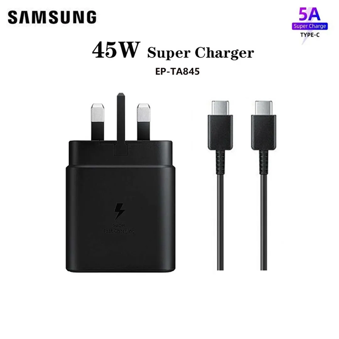 45W PD Fast Charging Adapter 3pin Charger Type-C to Type-C with Cable Chargers Adapters Price in Bangladesh - Mobile.com.bd