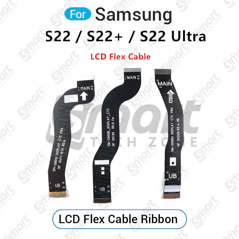 For Samsung Galaxy S22 S22 Plus S22 Ultra LCD Screen Connector Cable Display Flex Replacement Parts - Price in Bangladesh
