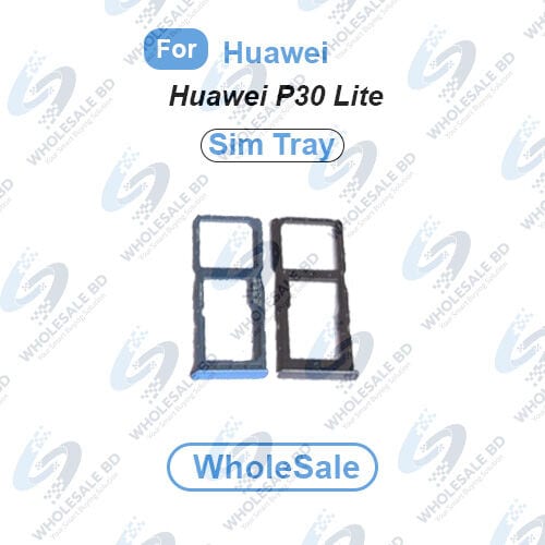 Huawei P30 Lite Sim Tray and Micro SD Card Slot Replacement (Free High Quality Sim Ejector Pin) (Wholesale) - Price in Bangladesh