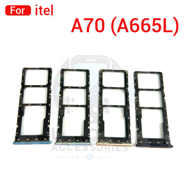 itel A70 A665L Sim Tray Micro SD Card Slot with Sim Ejector Pin Replacement Part - Price in Bangladesh