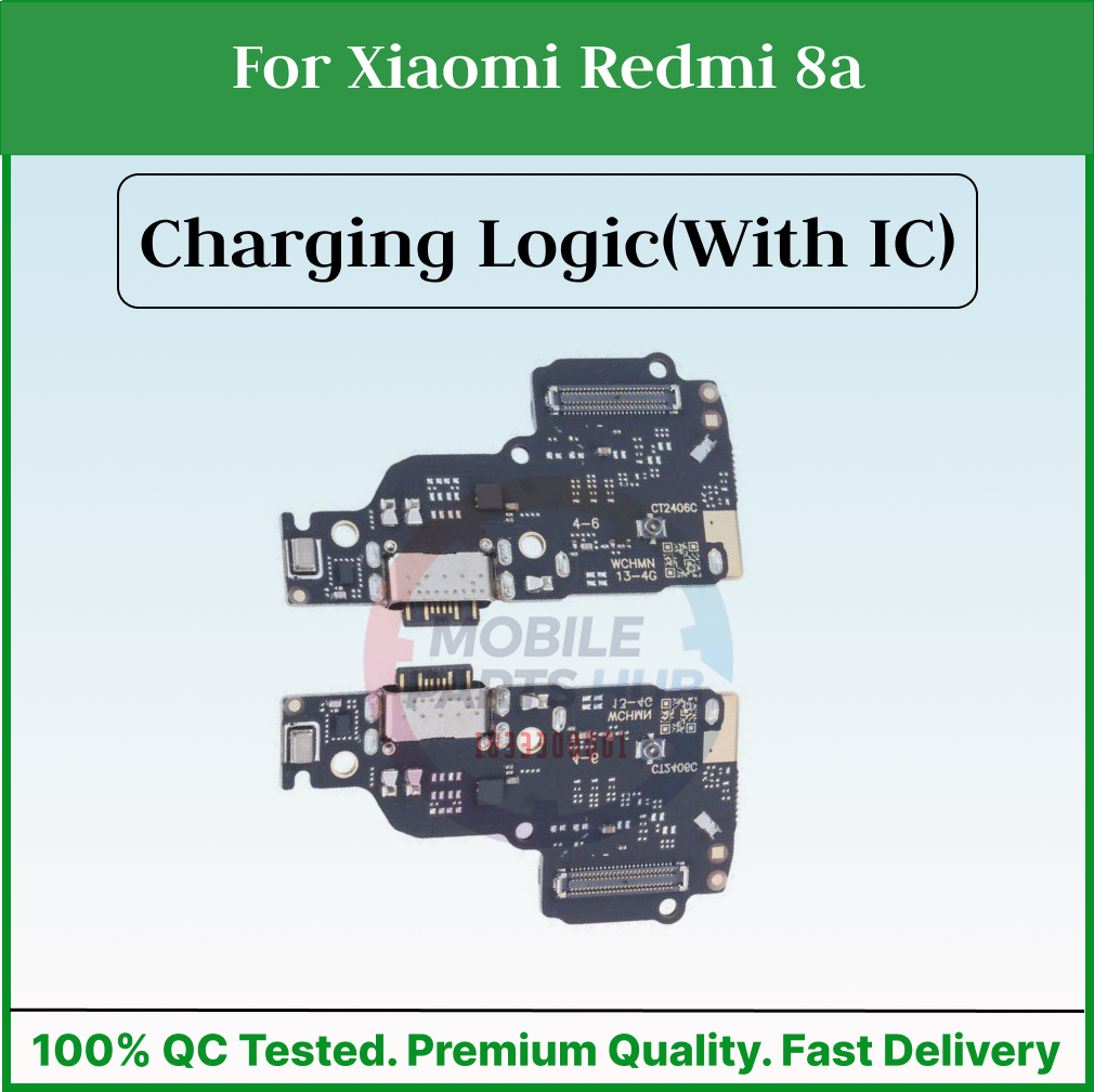Charging Logic Board For Xiaomi Redmi 8a Charging Port USB Plug PCB Dock Connector Spare Replacement parts
