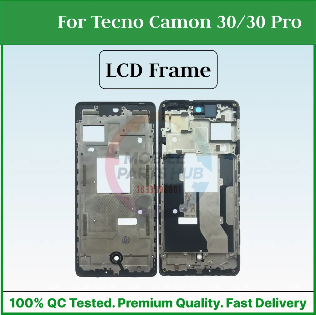 For Tecno Camon 30 4G CL6, CL6k Only Front LCD Frame Middle Chassis Housing Mobile Parts & Accessories Price in Bangladesh - Mobile.com.bd