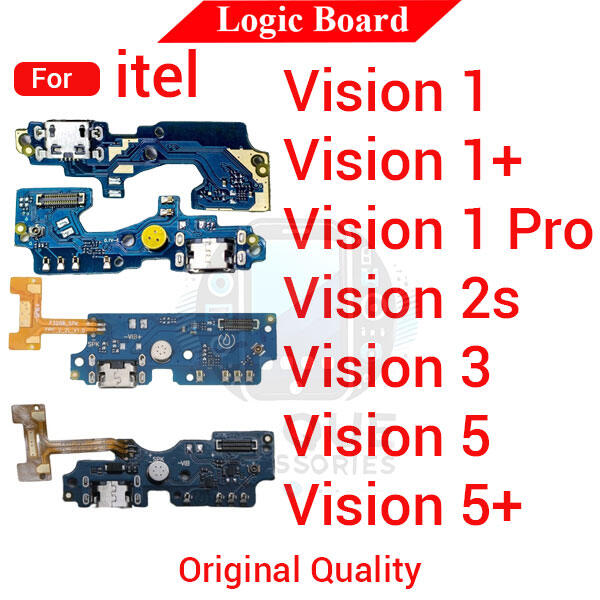 itel Charging Logic Board For itel Vision 1 1 Plus 1 Pro 2s 3 5 5 Plus Charging Port USB Plug PCB Dock Connector Spare parts Charging Port Parts Price in Bangladesh - Mobile.com.bd