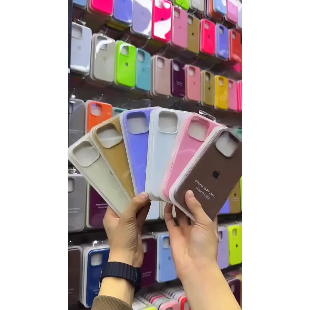 For Apple Iphone 15 /15 Plus /15 Pro / 15 Pro Max Official Silicone Case Shockproof Liquid Silicone Case Back Cover Back Case Iphone 15 15Plus 15Pro 15Promax - Price in Bangladesh