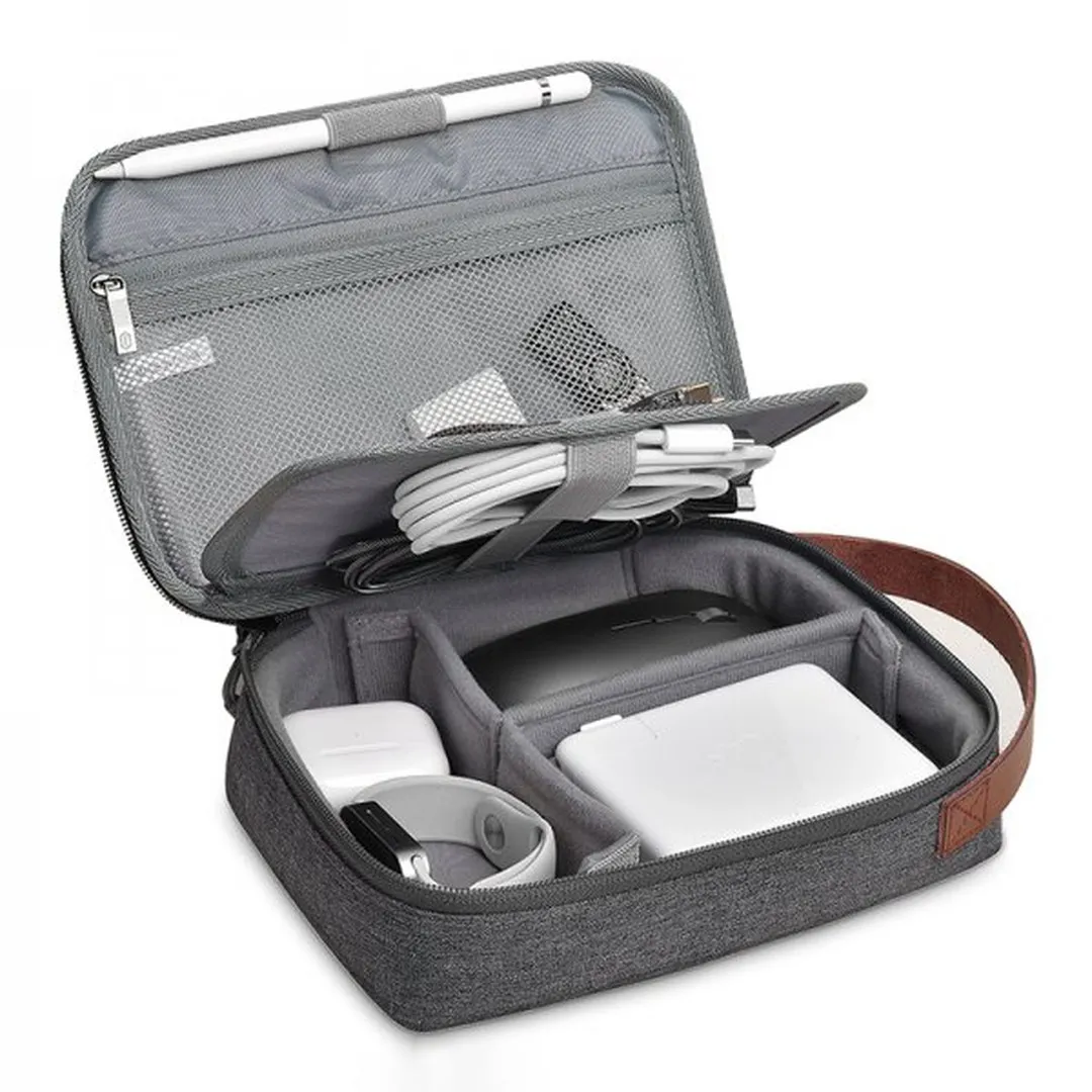 WiWU Minimalist Travel Pouch for Electronics Macbook Accessorie Organizer Bag Mobile Accessories Price in Bangladesh - Mobile.com.bd