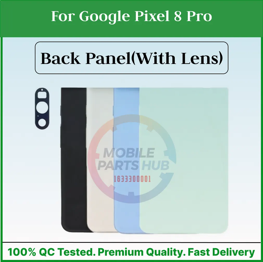 For Google Pixel 8 Pro Back Panel/Backshell/ Casing + Camera Lens With Logo-All Colors Available Back Panels & Housings Price in Bangladesh - Mobile.com.bd