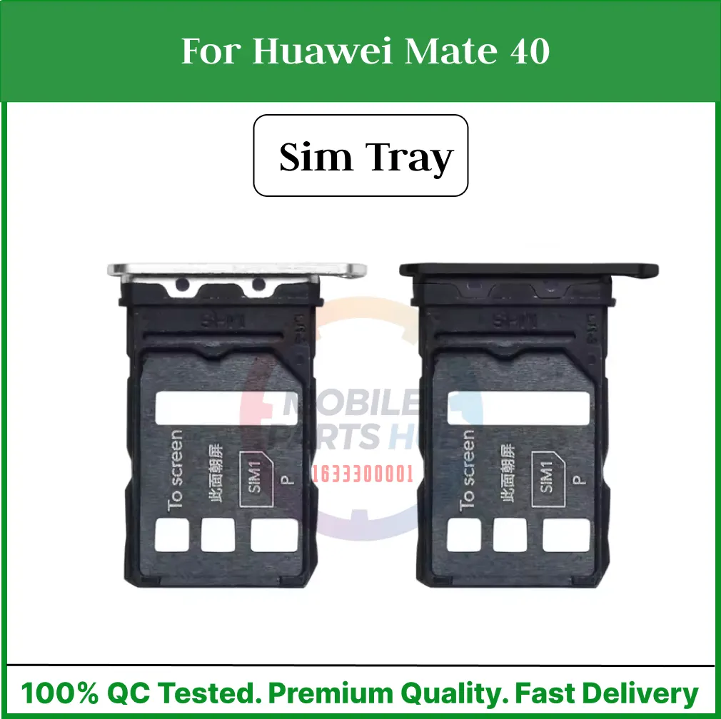  Huawei Mate 40 Sim Tray Micro SD Card Slot with Sim Ejector Pin Replacement Part Sim Trays & Ejector Pins Price in Bangladesh - Mobile.com.bd