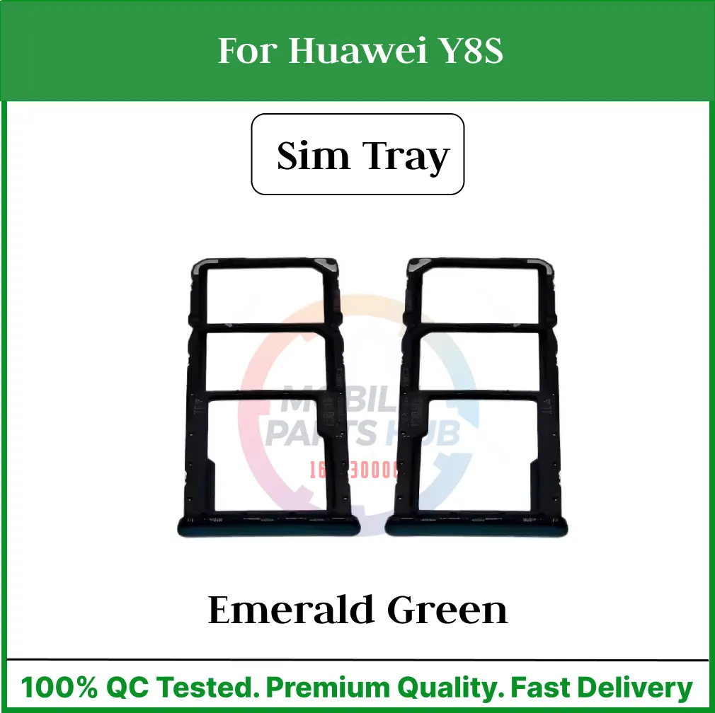 Huawei Y8S Nano Sim Card Tray Holder Sim Adaptor With Free Sim Ejector Pin Replacement Part - Price in Bangladesh