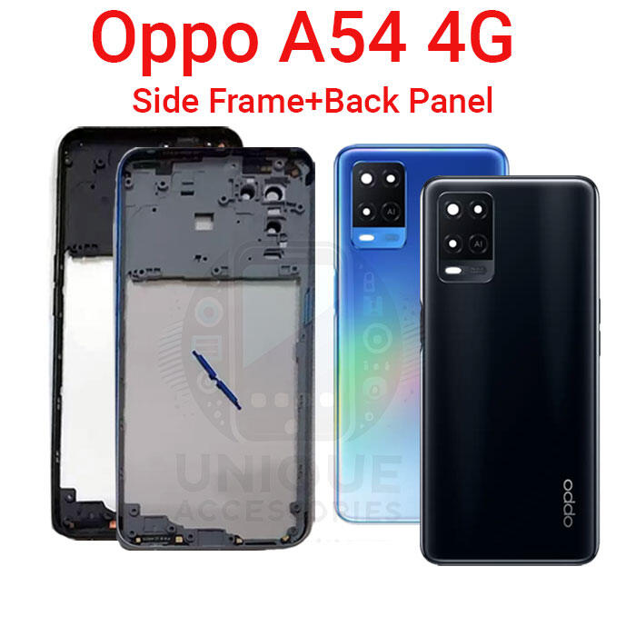 OPPO For Oppo A54 4G Side Frame + Back Panel Housing + Camera Glass Back shell Replacement Spare Parts Back Panels & Housings Price in Bangladesh - Mobile.com.bd