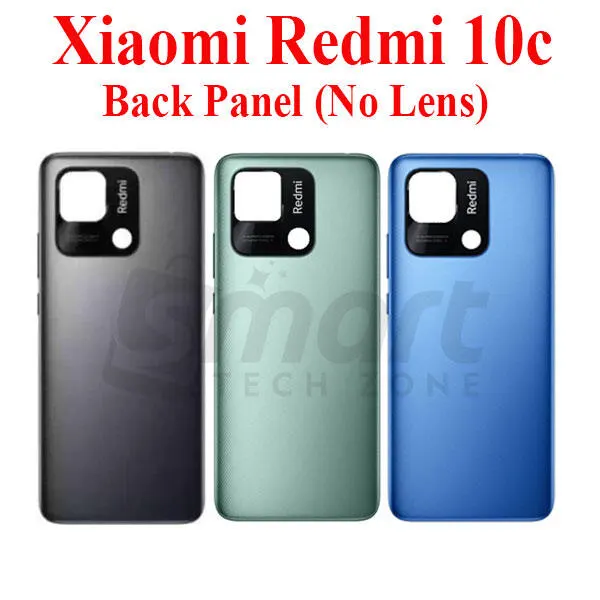 Xiaomi Redmi 10c Back Panel/Backshell/ Casing + Without Camera Lens + Side Buttons With Logo-All Colors Available Back Panels & Housings Price in Bangladesh - Mobile.com.bd