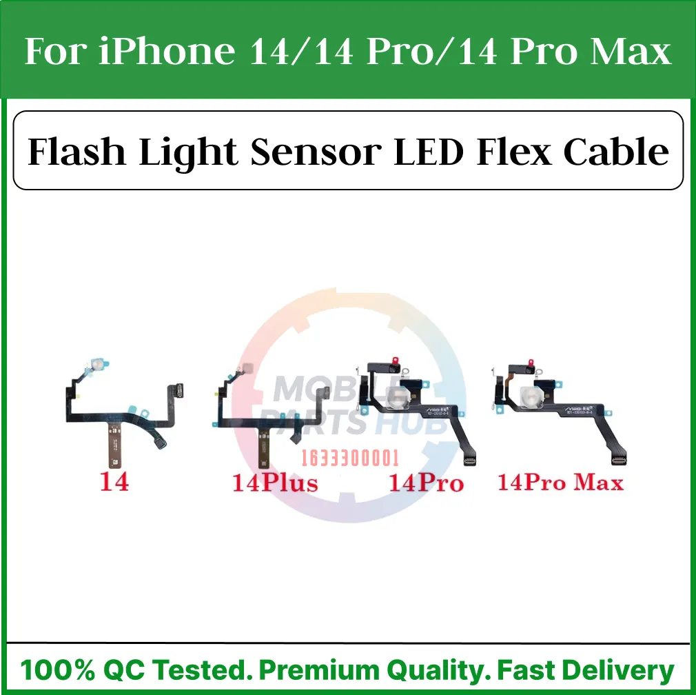 Proximity Distance Ambient Flash Light Sensor LED Flex Cable Repair Parts For iPhone 14/14 Pro/14 Pro Max - Price in Bangladesh