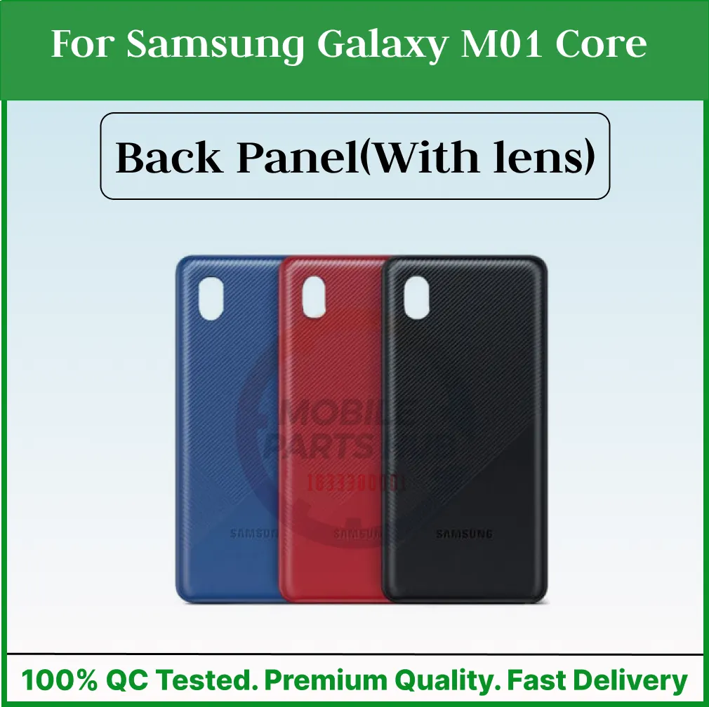 For Samsung Galaxy M01 Core Back Panel/Backshell/ Casing +Camera Lens+ Side Button With Logo-All Colors Available Back Panels & Housings Price in Bangladesh - Mobile.com.bd