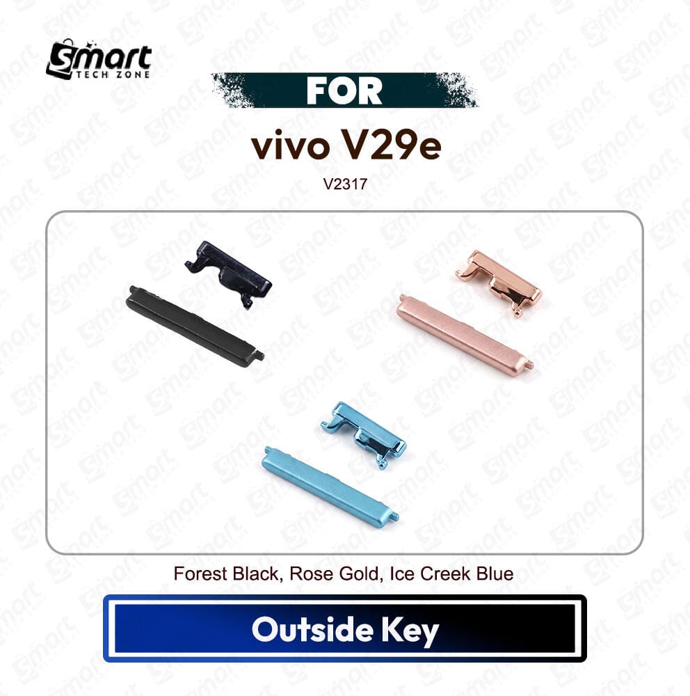 vivo V29e On Off, Volume Up Down Button Side Key, Outside Key Replacement Repair Spare Part For V2317 - Price in Bangladesh