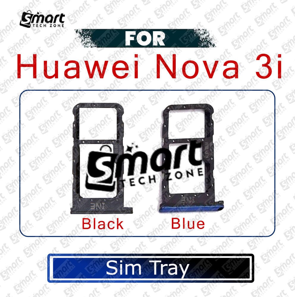 For Huawei Nova 3i Sim Tray Micro SD Card Slot with Sim Ejector Pin Replacement Parts - Price in Bangladesh