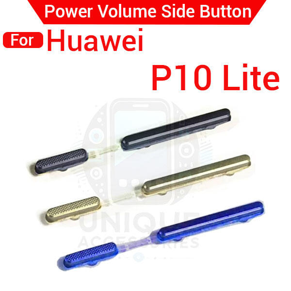 Compatible with Huawei P10 Lite External Side Buttons Power On Off + Volume Control Button Outside Side Keys - Price in Bangladesh