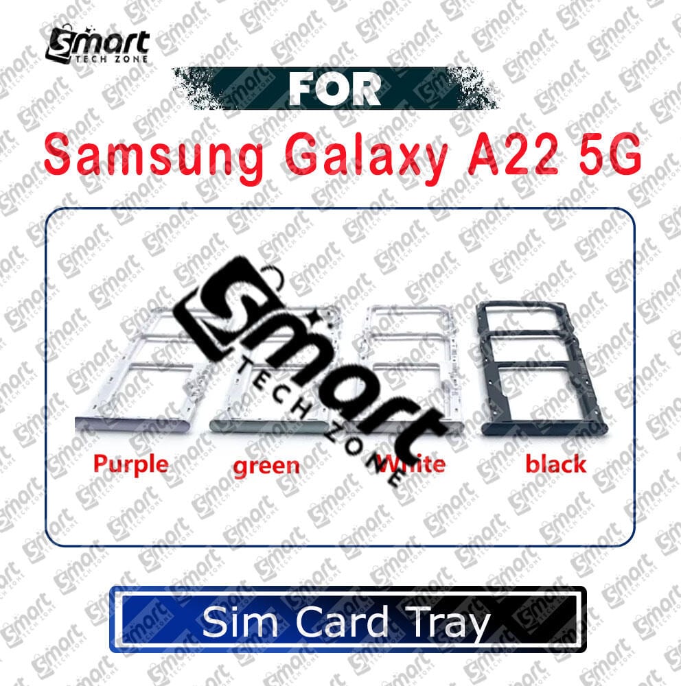 For Samsung Galaxy A22 5G Sim Tray Micro SD Card Slot with Sim Ejector Pin Replacement Parts - Price in Bangladesh