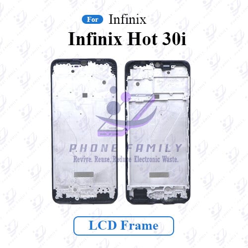 For Infinix Hot 30i Front LCD Frame Middle Chassis Housing - Price in Bangladesh