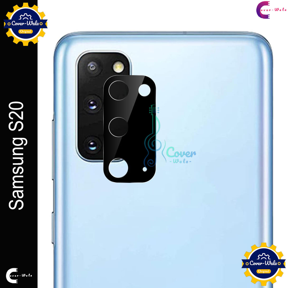Samsung Galaxy S20 Back Camera Lens Screen Protector Rear Camera Lens Screen Protector - Price in Bangladesh