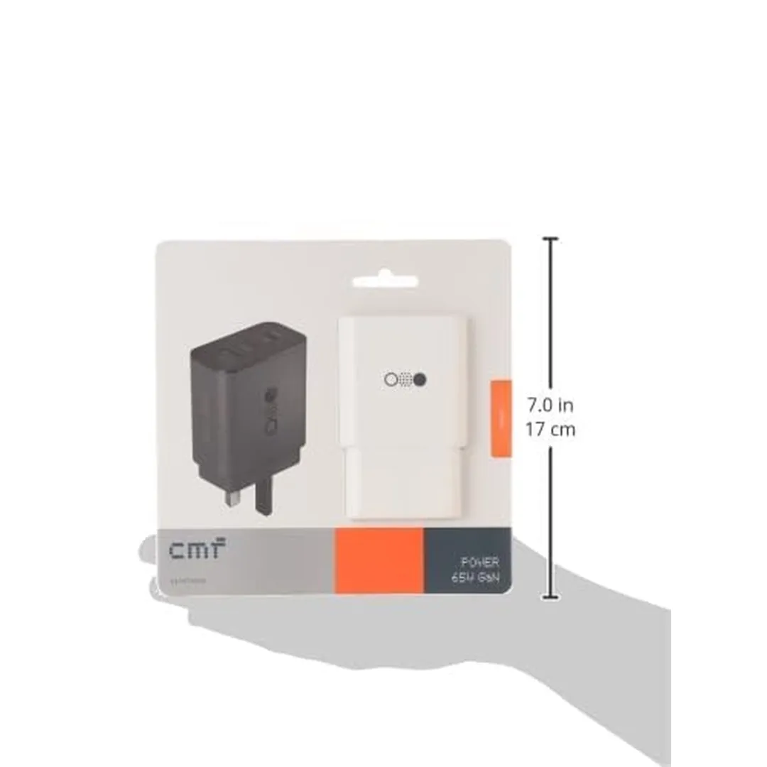 Nothing CMF 65W GaN 3 A Multiport Mobile Charger Chargers Adapters Price in Bangladesh - Mobile.com.bd