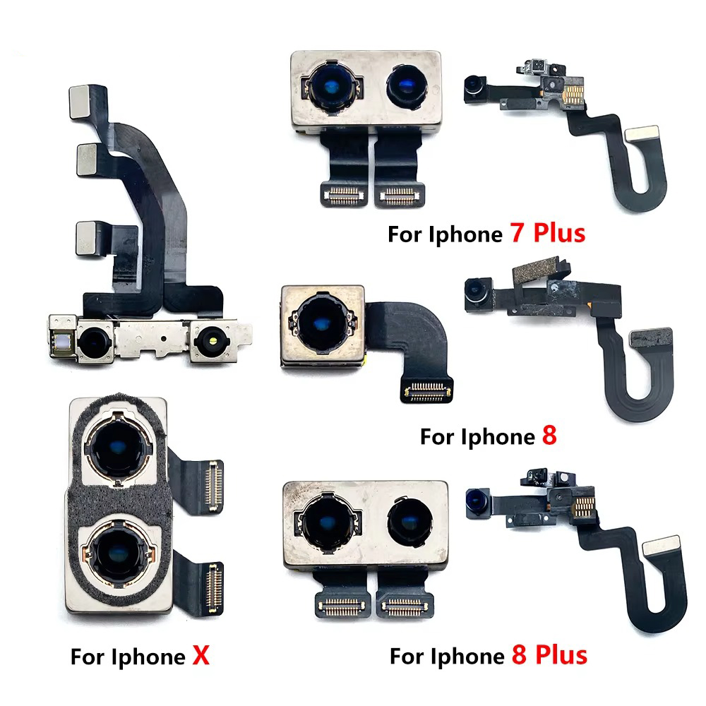 Rear Main Camera Module Flex Cable Replacement for iPhone X / 7 Plus / 8 / 8 Plus – Back & Front Camera Repair Spare Part - Price in Bangladesh