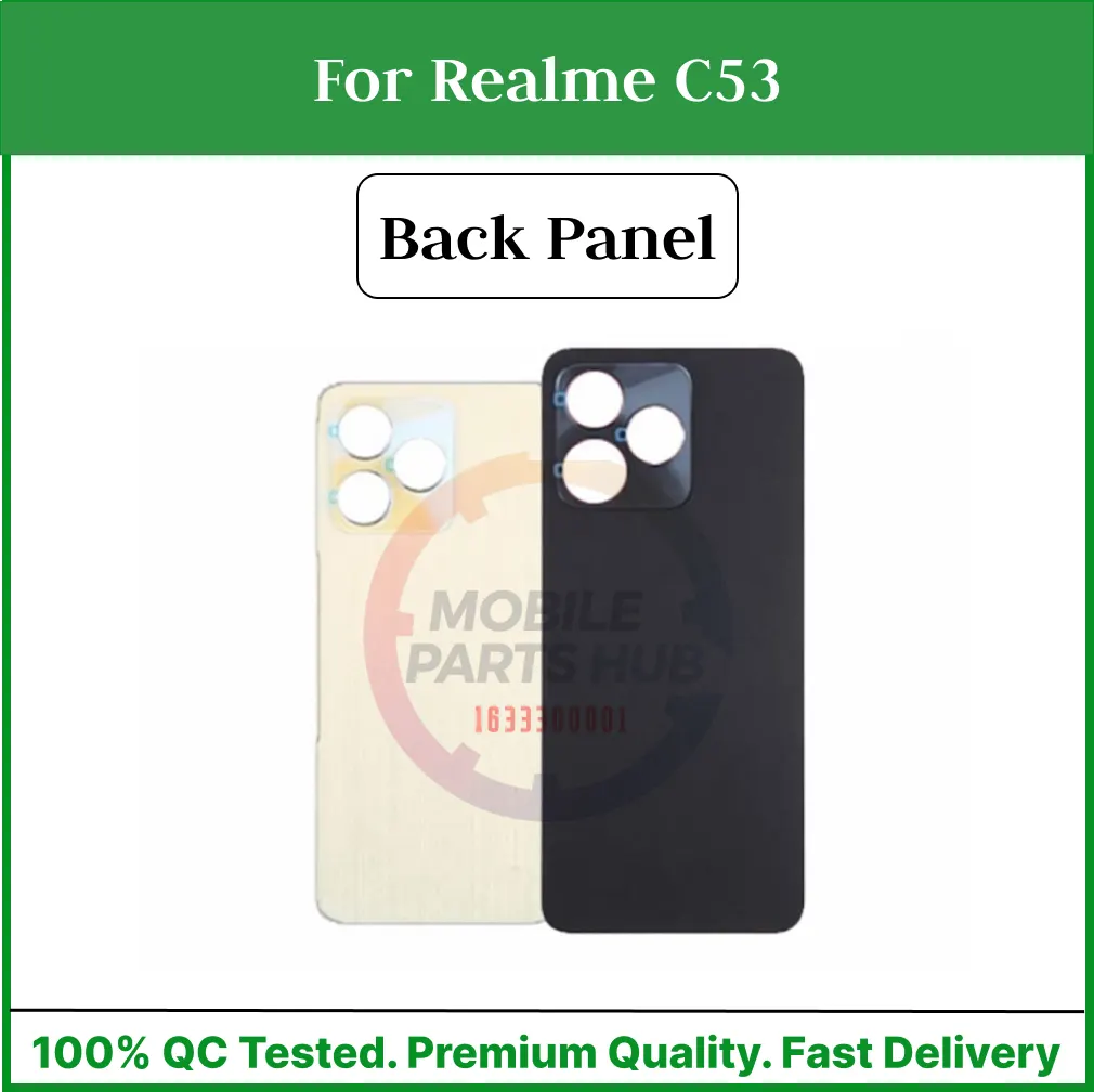 Realme C53 Back Panel/Backshell/ Casing + With/Without Camera Lens + Side Buttons With Logo-All Colors Available Back Panels & Housings Price in Bangladesh - Mobile.com.bd