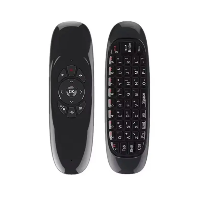 C120 Plus Air Mouse With Mini Keyboard 2.4G - Price in Bangladesh