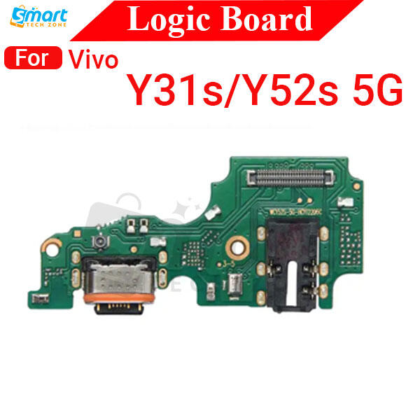 Vivo Charging Logic Board For Vivo Y31s/ Y52s 5G Charging Port USB Plug PCB Dock Connector Spare parts Charging Port Parts Price in Bangladesh - Mobile.com.bd