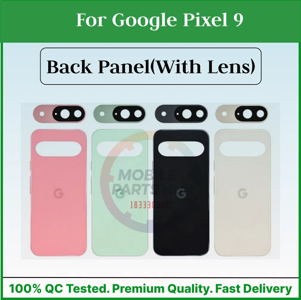 For Google Pixel 9 Back Panel/Backshell/ Casing + Camera Lens With Logo-All Colors Available Mobile Parts & Accessories Price in Bangladesh - Mobile.com.bd