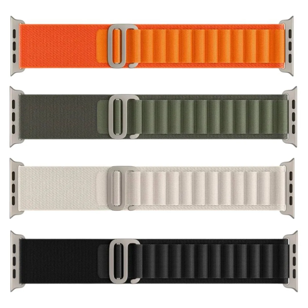 Alpine Loop Band Compatible With For Apple Watch Band 42Mm 44Mm 45Mm 49Mm For Women Men, Adjustable Loop Waterproof Sport Strap For Iwatch Series Ultra/8/7/6/5/4/3 (Only Belt) - Price in Bangladesh