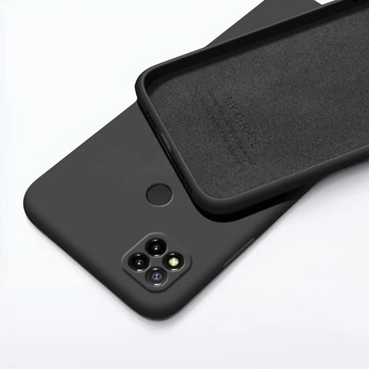 Redmi 9C/10A/Poco C31 Liquid Silicone Case Soft Shockproof Gel Cover for Daily