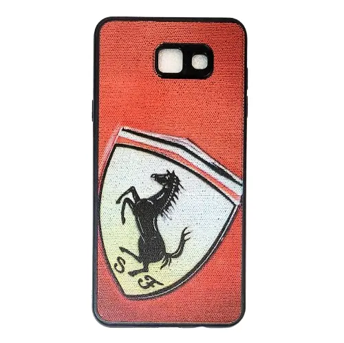 Back Cover for Samsung Galaxy A7 (2016)Silicone/Leather Fashion Textured TPU