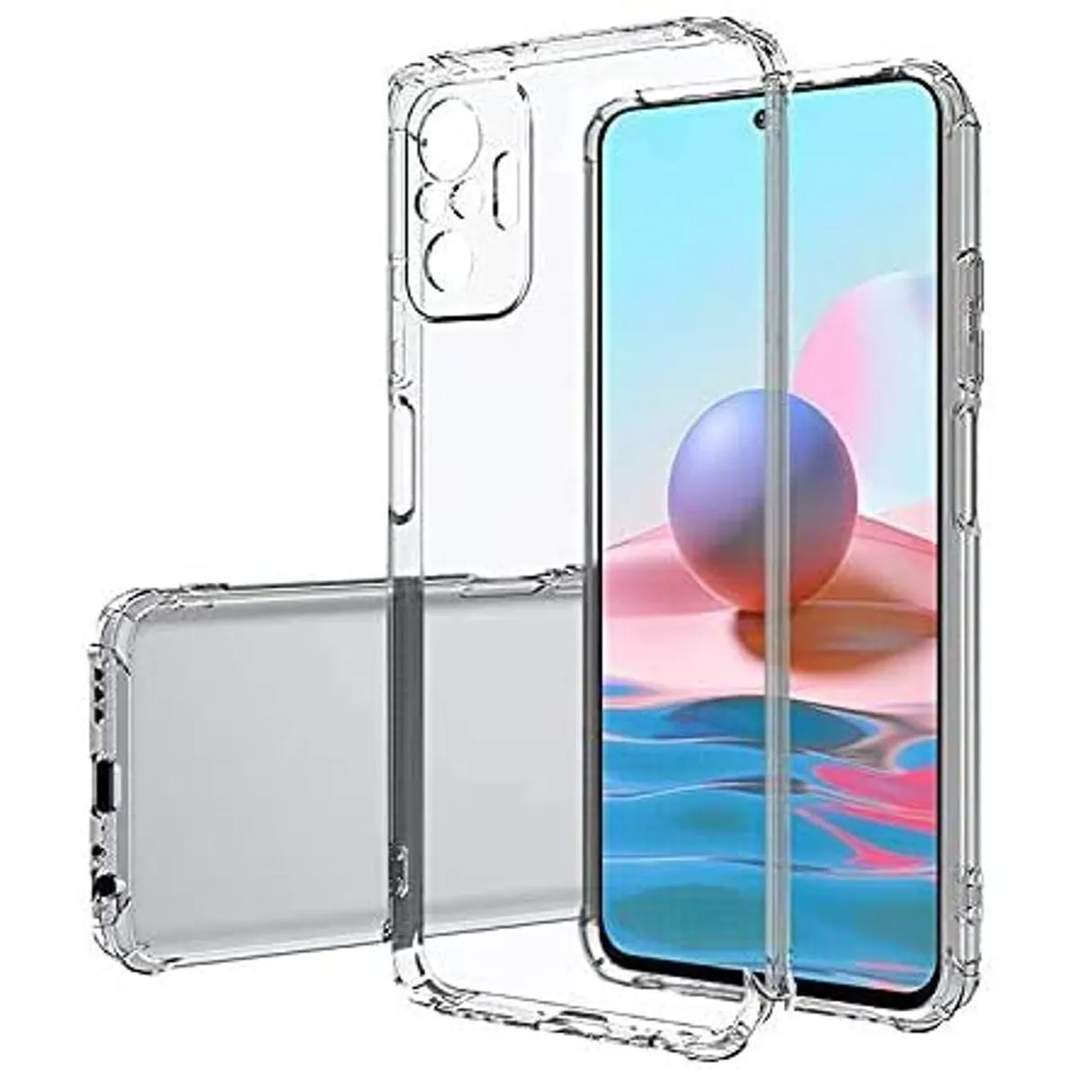 Designed IN Hong Kong Scratchproof Tempered Glass Case Back Cover Casing for
