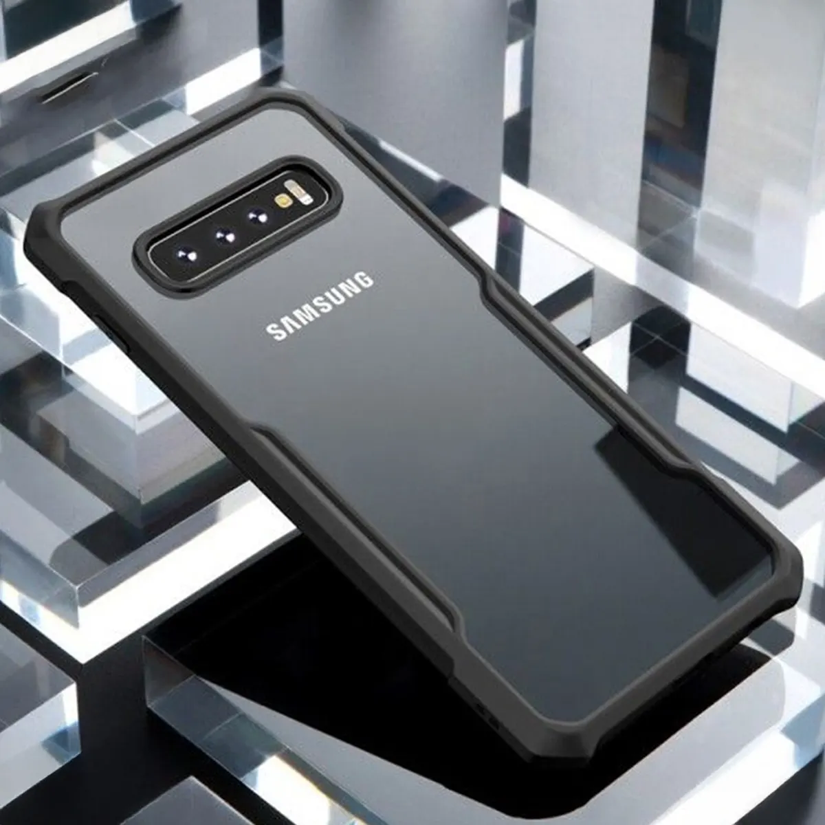 Samsung Galaxy A13 4G Edge-Reinforced Shockproof Cushion Back Clear Hybrid - Price in Bangladesh