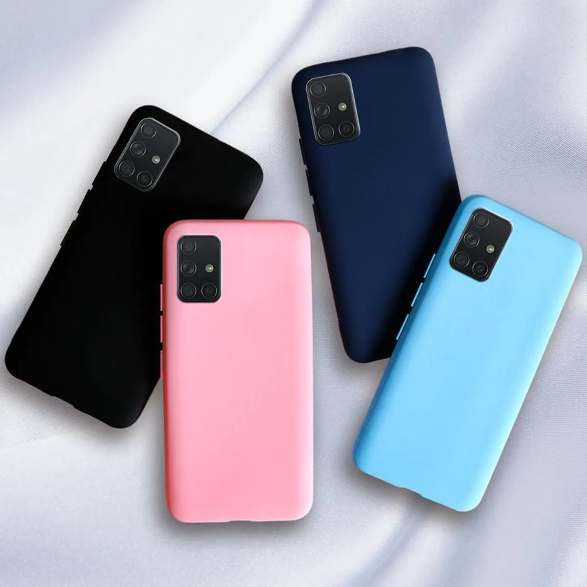 Samsung Galaxy S20 - Luxury Antibacterial Q Series Clear Glass Case Cover