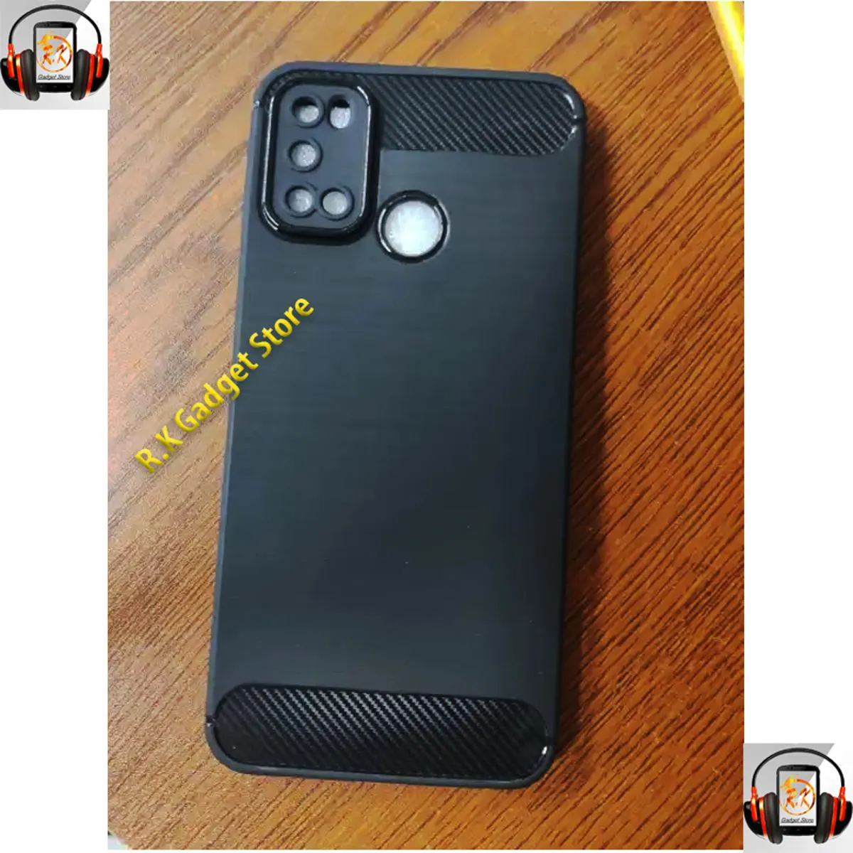 Tecno Spark 7 Shockproof Bumper Cover (Back Case Cover For Smartphone